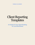 Client Reporting Templates