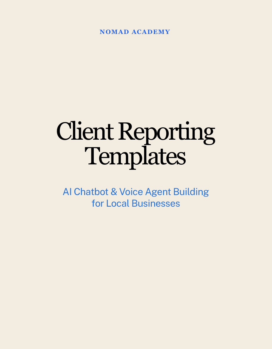 Client Reporting Templates