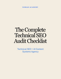 The Complete Technical SEO Audit Checklist