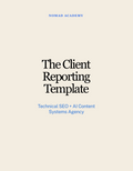 The Client Reporting Template